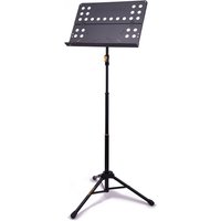 Hercules BS418BPLUS Orchestra 3 Section Stand Perforated Desk