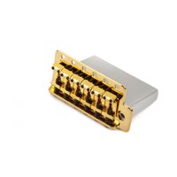 Fender Vintage-Style Strat Bridge Assembly (2-3 / 16" Spacing) Gold
