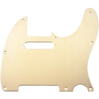 Fender Pickguard Telecaster 1- Ply 8-Hole Mount Gold Plated