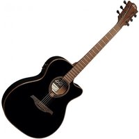 Lâg Tramontane 118 Slim Auditorium Electro Acoustic Black Gloss