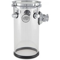 DW Design 6" x 12" Rata Tom Acrylic Clear