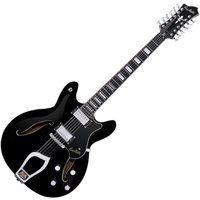 Hagstrom Viking Deluxe 12-String Gloss Black