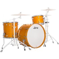 Ludwig Neusonic 24 Pro Beat 3pc Shell Pack Satin Gold Slumbers