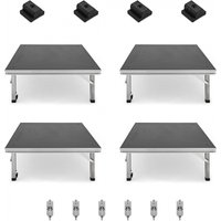 G4M Compact Stage with Folding Adjustable Legs 2m x 2m