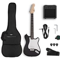 VISIONSTRING Electric Guitar Pack Black