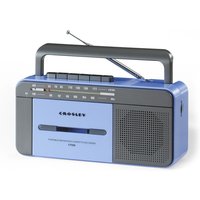 Crosley CT102 Cassette Player Blue/Grey
