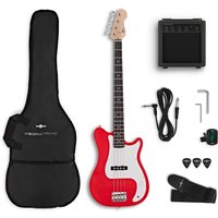 VISIONSTRING Bass Guitar Pack Red
