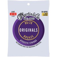 Martin M140PK3 Original 80/20 Bronze 12-54 3 Pack