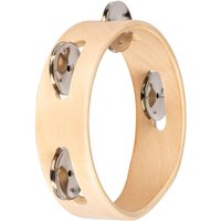 Nino by Meinl 6" Wood Tambourine 1 row
