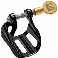 BG Alto/Tenor Saxophone Universal Jazz Ligature Black Lacquered
