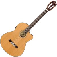 Fender CN-140SCE Nylon Thinline Walnut Fingerboard Natural w/Case