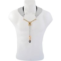 BG AT Saxophone Zen Strap Metal Snap Hook White L