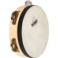 Nino by Meinl 6" Headed Wood Tambourine 1 row