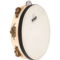 Nino by Meinl 8" Headed Wood Tambourine 1 row