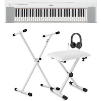 Yamaha Piaggero NP15 Portable Keyboard Package White