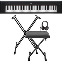 Yamaha Piaggero NP35 Portable Keyboard Package Black