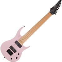 G4M 529 Electric Guitar 8-String Flamingo Neon