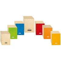 Nino by Meinl Classroom Cajon Group Rhythm Set 7 Pieces