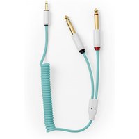 MyVolts Candycords 3.5mm to 6.35mm Mono Y-Cable - 40cm Mint