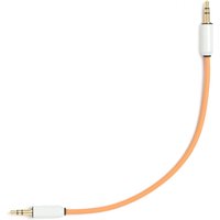 MyVolts Candycords 3.5mm Straight Stereo Jack Cable - 15cm Sunset