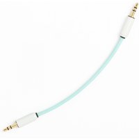 MyVolts Candycords 3.5mm Straight Stereo Jack Cable - 15cm Mint