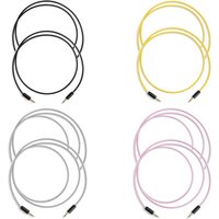 MyVolts Candycords Halo 3.5mm Long Pack - 50/80cm Multi-Coloured