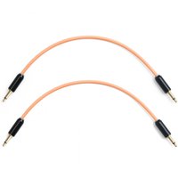 MyVolts Candycords Halo 3.5mm Cable 2-Pack - 15cm Sunset