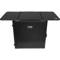 UDG FlightCase Fold Out DJ Table + (Wheels) - Black MK2