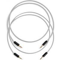 MyVolts Candycords Halo 3.5mm Cable 2-Pack - 50cm Powder Grey