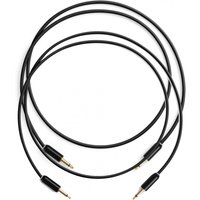 MyVolts Candycords Halo 3.5mm Cable 2-Pack - 50cm Liquorice