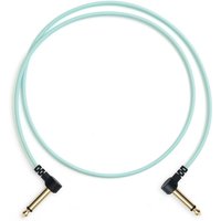 MyVolts Candycords Pedal Cable 6.35mm Angled Jack 35cm Mint Green