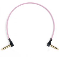 MyVolts Candycords Pedal Cable 6.35mm Angled Jack 18cm Marshmallow