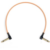 MyVolts Candycords Pedal Cable 6.35mm Angled Jack 18cm Sunset Peach