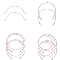 MyVolts Candycords Modular 3.5mm 8-Pack - Various Sizes Marshmallow