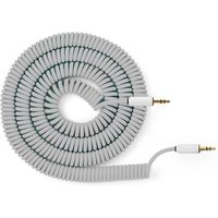 MyVolts Candycords 3.5mm Straight Jack Coiled Cable 100cm Grey