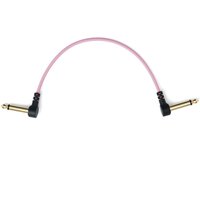 MyVolts Candycords Pedal 6.35mm Angled Cable - 10cm Marshmallow