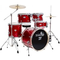 Tamburo T5 Series 22 5pc Drum Kit Bright Red Sparkle