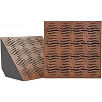 G4M Acoustics Waves 60 x 42cm Corner Panel Walnut Pair