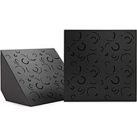 G4M Acoustics Curves 60 x 42cm Corner Panel Black Pair