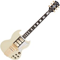 Gibson Custom 1963 Les Paul SG Custom Reissue VOS Classic White #502433