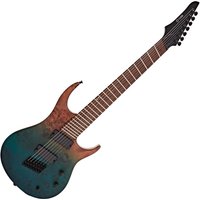 G4M 529 Pro 7-saitige Fanfret-E-Gitarre Ocean Fade