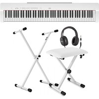 Yamaha P225 Digital Piano X Frame Package White