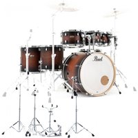 Pearl Decade Maple 22 7pc Drum Kit w/Hardware Satin Brown Burst