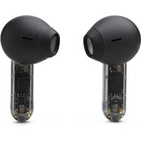 JBL Tune Flex Ghost Edition Noise Cancelling Earbuds Black Gloss