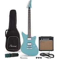 Hartwood Charger Origin Guitar Pack Lagoon Blue - Nearly New