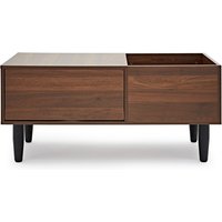 modul Turntable and Records Table Walnut
