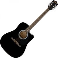 Fender FA-125CE Dreadnought Electro Acoustic WN Black - Nearly New