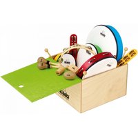 Nino by Meinl Rhythm Assortment 12 Pieces Including Wooden Box