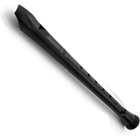 Nuvo Descant Recorder German Fingering Black and Black