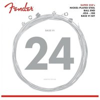 Fender 250B6 NPS Bassgitarrensaiten für Bass VI 24-100